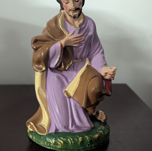 Vintage Nativity Figurines Hand Painted-Italy - Picture 5 of 9